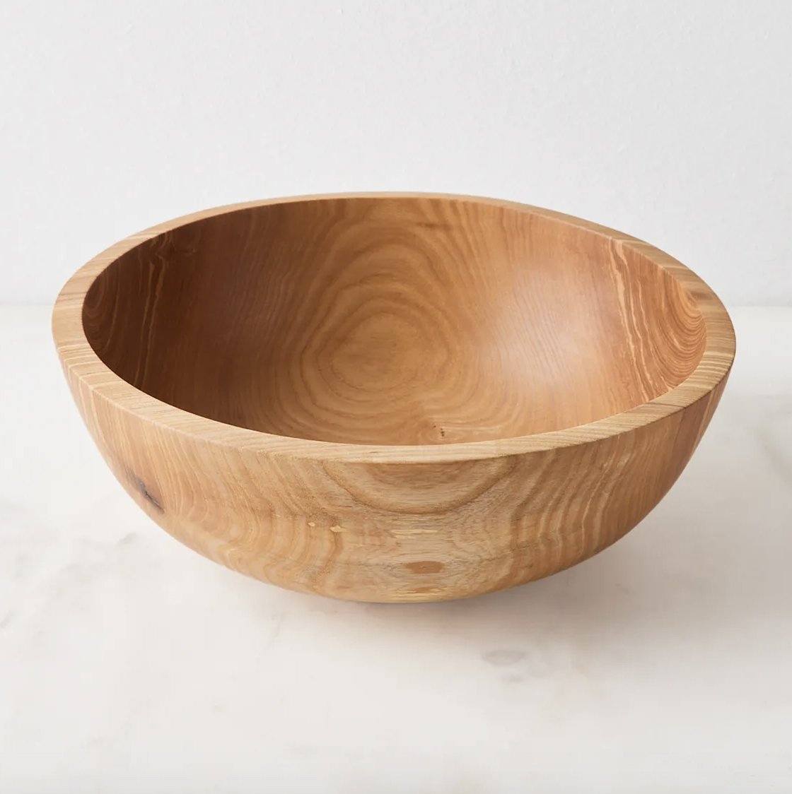 Hand-Carved Ashwood Nesting Bowl Set