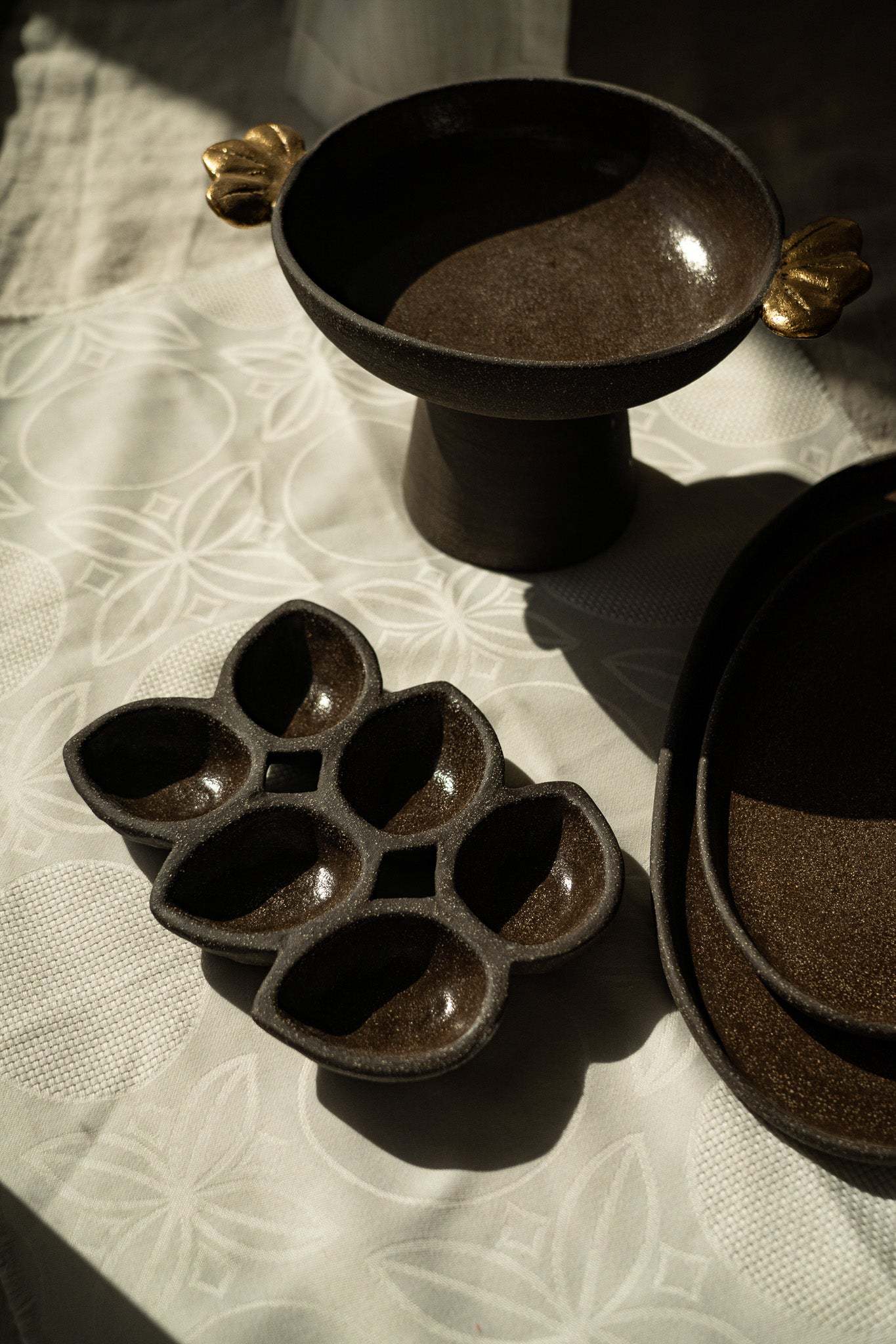 Pumpernickel Stoneware Serving Dish