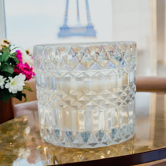 Paris Luxury Soy Candle – Tuberose & White Musk (Gift Boxed)