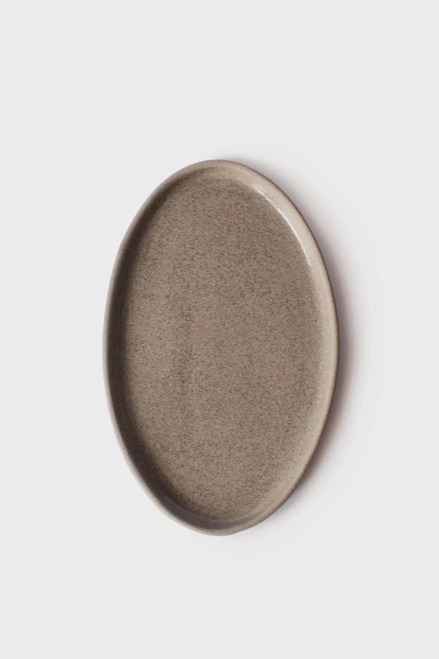 Concrete Stoneware Serving Platter