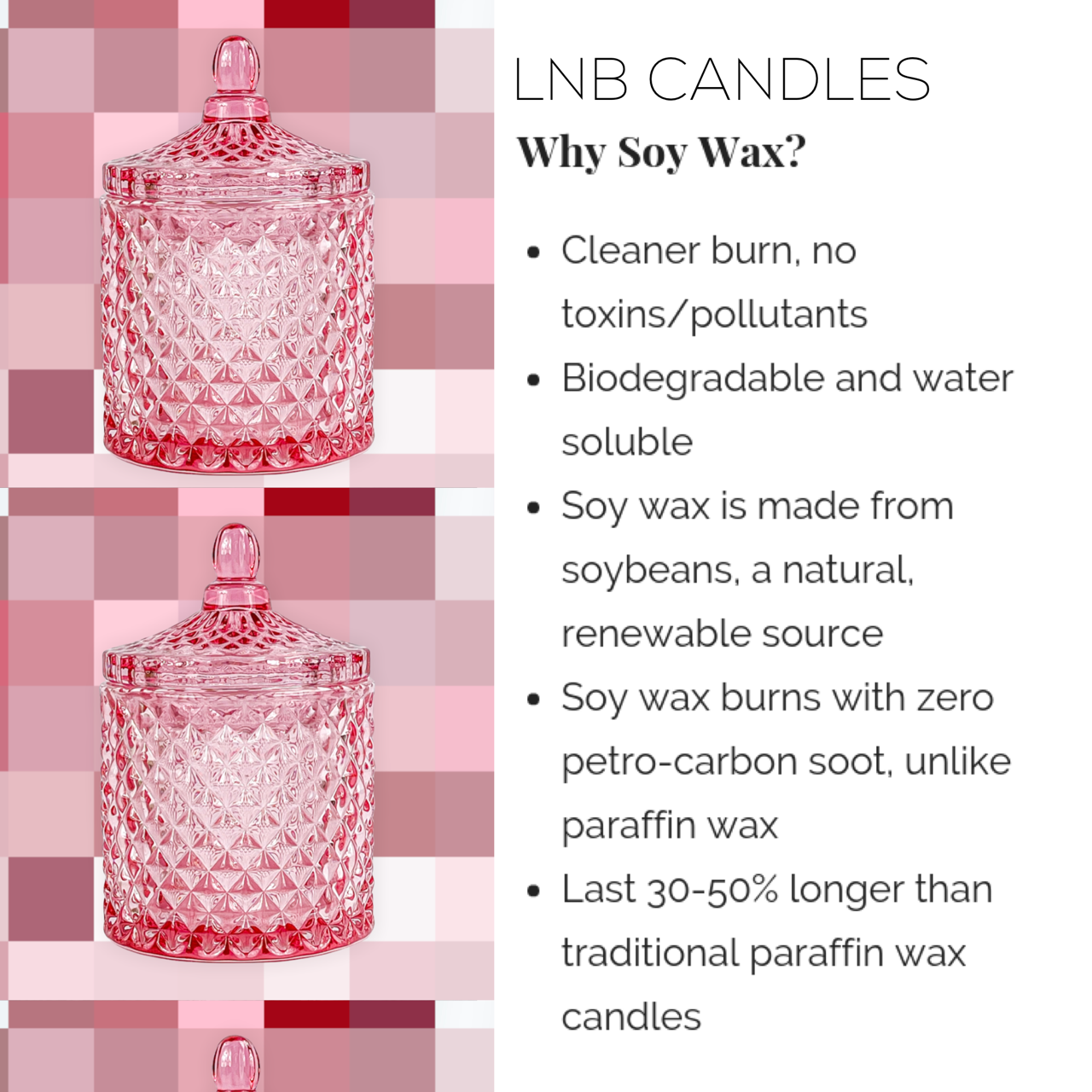 Love Luxury Soy Candle – Mandarin, Jasmine & White Musk (10 oz)