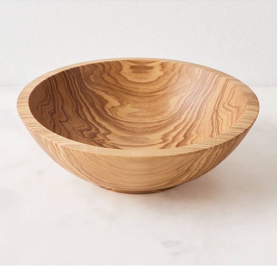 Hand-Carved Ashwood Nesting Bowl Set