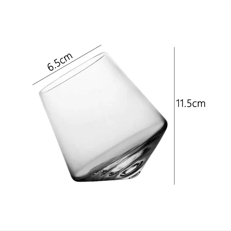 Revolving Whiskey Glass – 530ml Spinning Tumbler