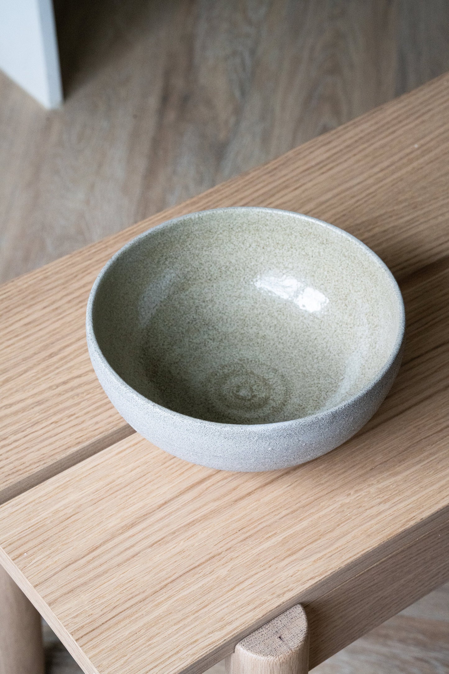 Concrete Stoneware Ramen Bowl