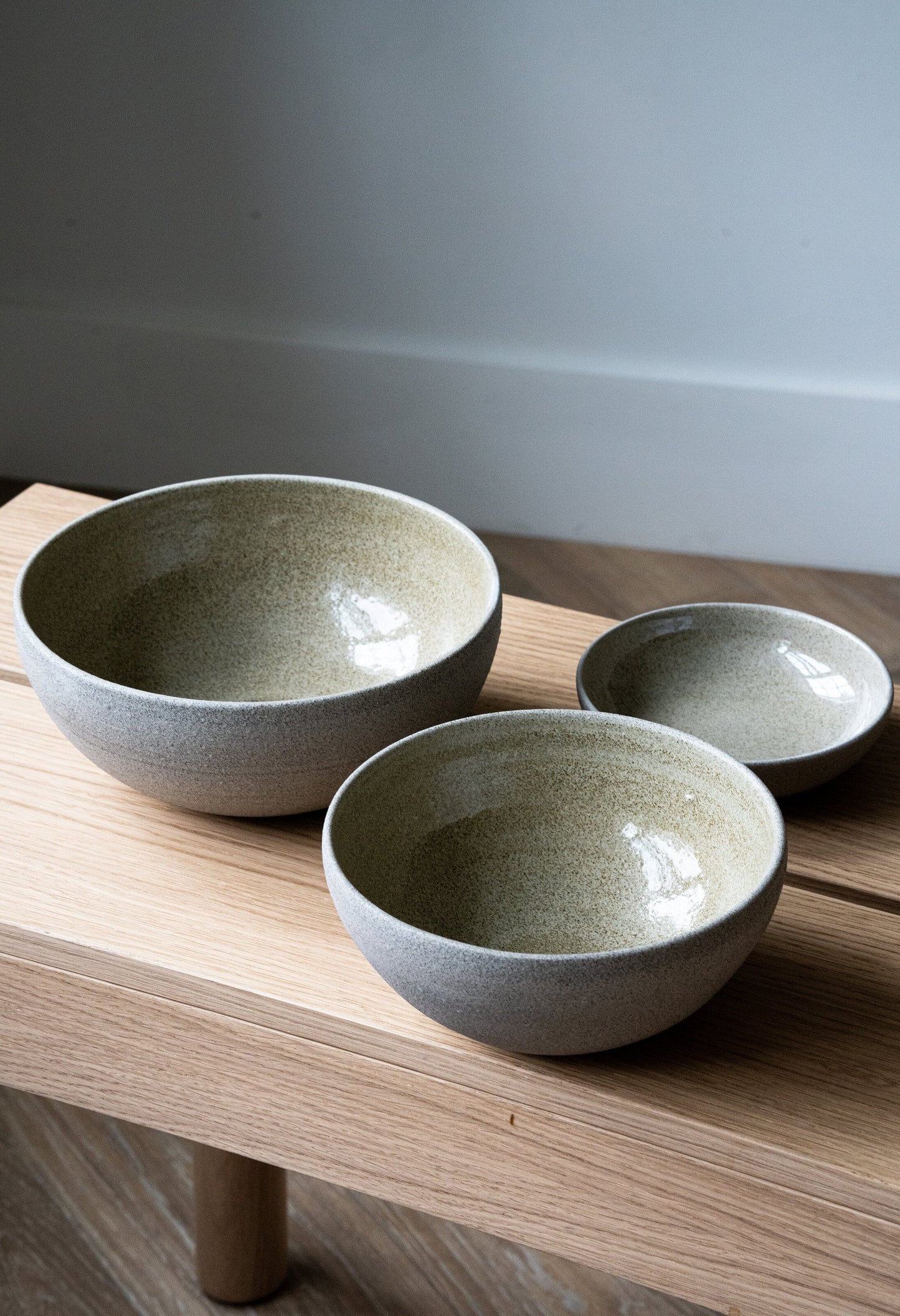 Concrete Stoneware Everyday Bowl
