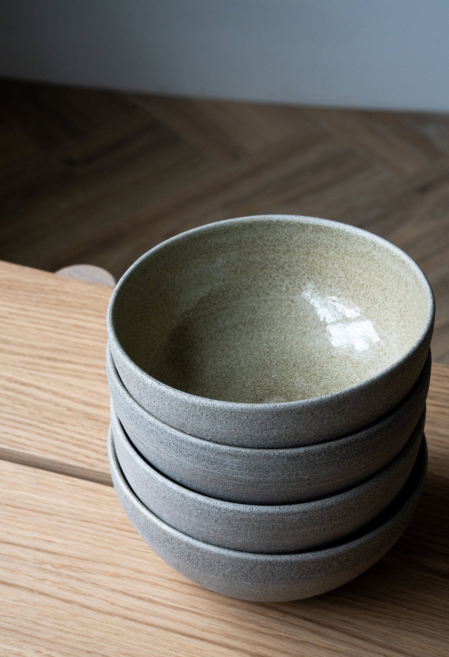 Concrete Stoneware Everyday Bowl