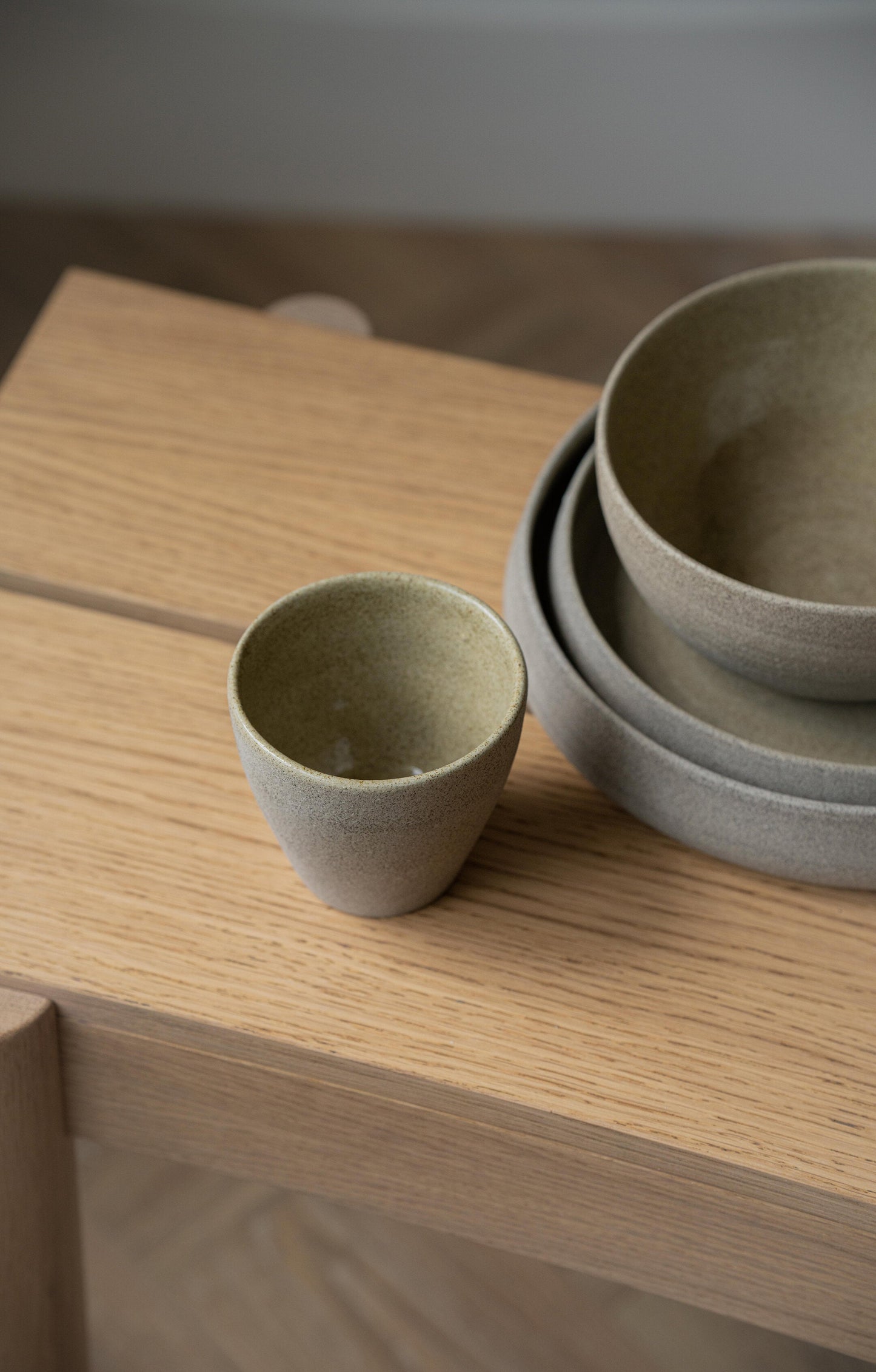 Concrete Stoneware Coffee Mug