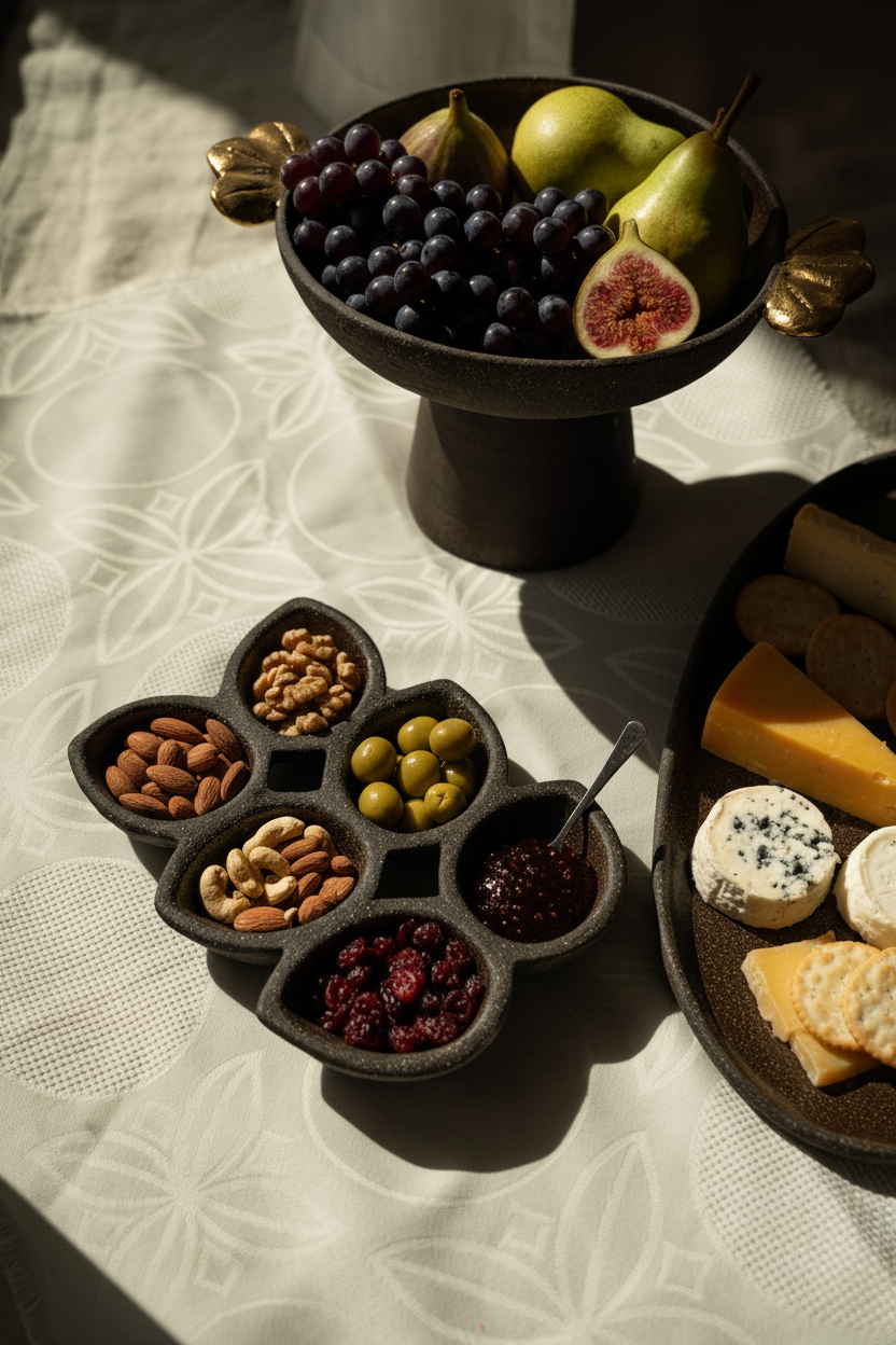 Pumpernickel Oval Serving Platter